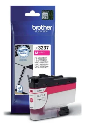 Inktcartridge Brother LC-3237M rood-1