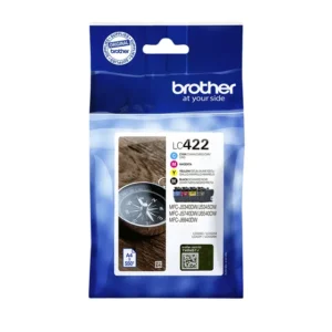 Inktcartridge Brother LC-422VAL zwart 3 kleuren-1