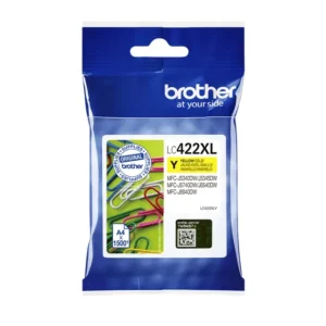 Inktcartridge Brother LC-422XLY geel-1