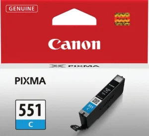 Inktcartridge Canon CLI-551 blauw-1