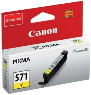 Inktcartridge Canon CLI-571 geel-1