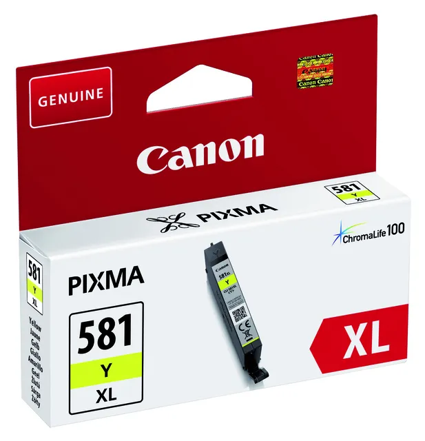 Inktcartridge Canon CLI-581XL geel-1