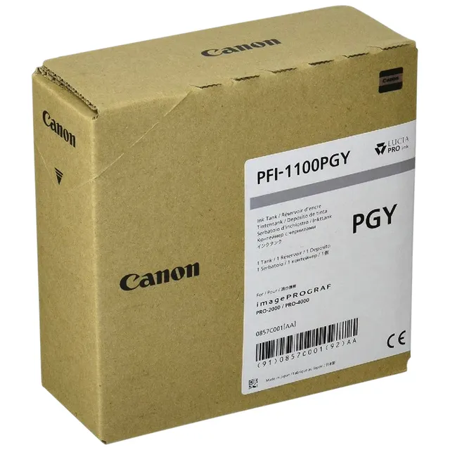 Inktcartridge Canon PFI-1100 foto grijs-1