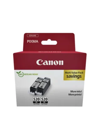 Inktcartridge Canon PGI-520 zwart 2x-1