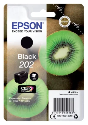 Inktcartridge Epson 202 T02E14 zwart-1