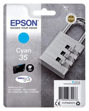 Inktcartridge Epson 35 T3582 blauw-1