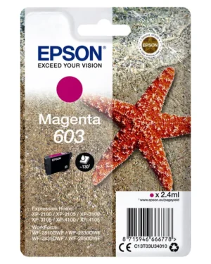 Inktcartridge Epson 603 T03U3 rood-1