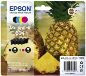 Inktcartridge Epson 604 T10G46 zwart + 3 kleuren-1