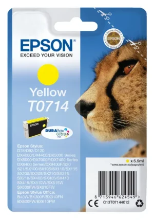 Inktcartridge Epson T0714 geel-1