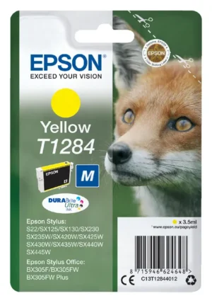Inktcartridge Epson T1284 geel-1