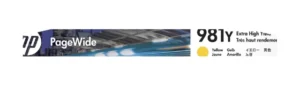 Inktcartridge HP L0R15A 981Y geel-1
