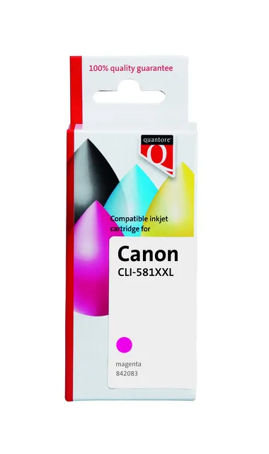 Inktcartridge Quantore alternatief tbv Canon CLI-581XXL rood-1