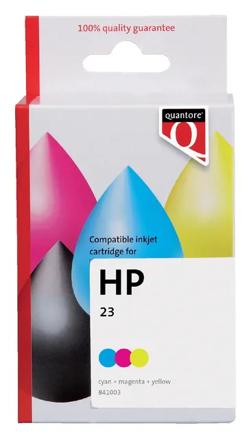 Inktcartridge Quantore alternatief tbv HP C1823D 23 kleur-1