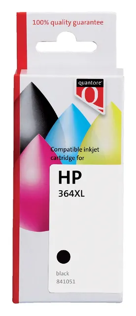 Inktcartridge Quantore alternatief tbv HP CB684EE 364XL zwart-1