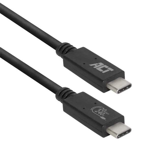 Kabel ACT USB-C USB 4 20Gbps Thunderbolt3 1 meter-1