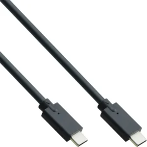 Kabel inLine USB-C 3.2 GEN.2 M/M 2 meter zwart-1