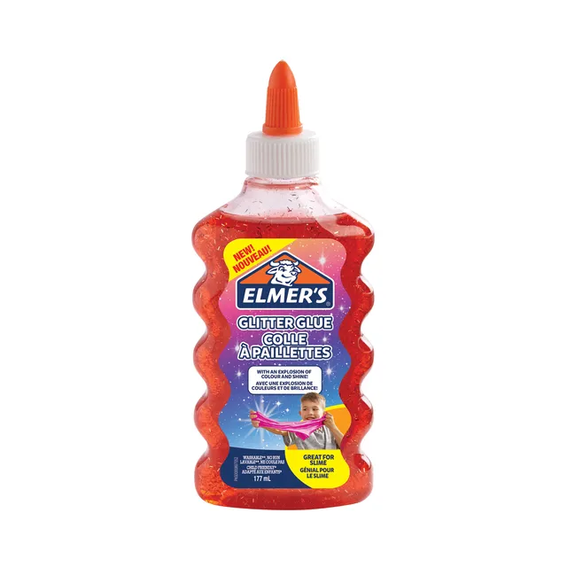 Kinderlijm Elmer's glitter rood-1