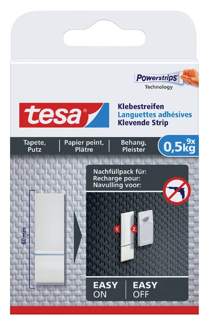Kleefstrips tesa® behang & pleisterwerk 0