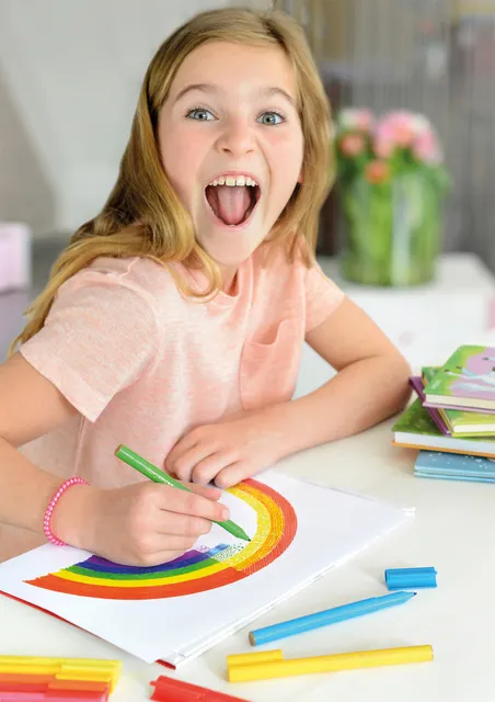 Kleurstiften Faber-Castell Connector assorti cadeauset à 80 stuks-6