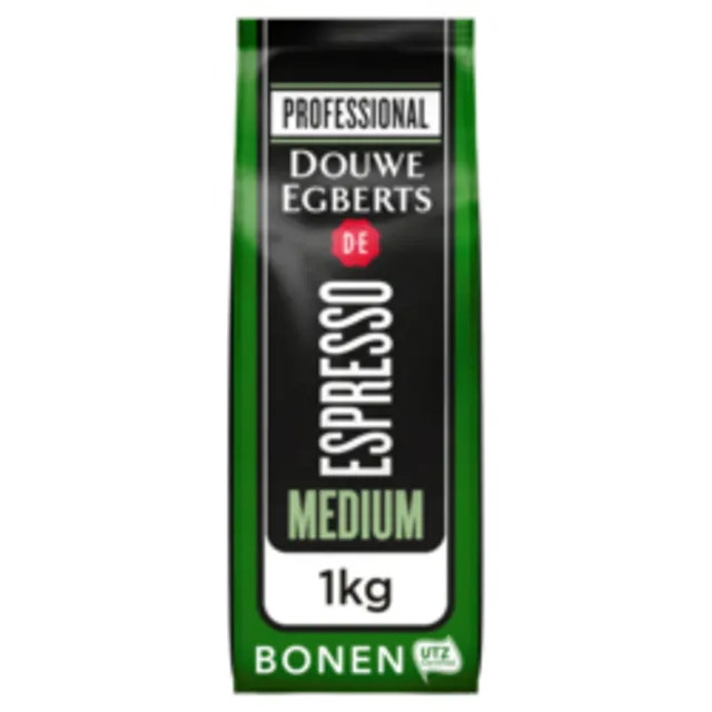 Koffie Douwe Egberts espresso bonen medium roast 1kg-1