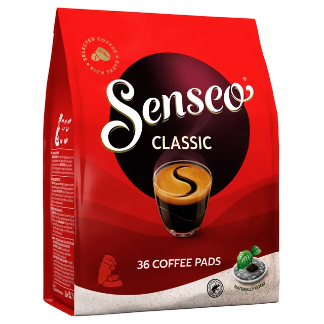 Koffiepads Douwe Egberts Senseo classic 36 stuks-1