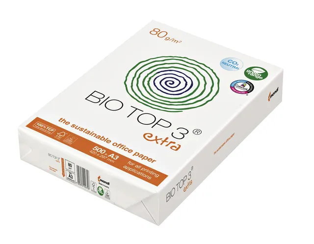 Kopieerpapier BioTop 3 A3 80gr naturel 500 vel-1