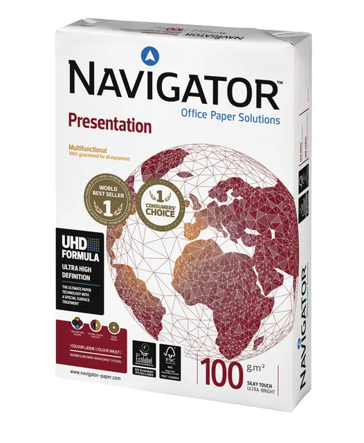 Kopieerpapier Navigator Presentation A3 100gr wit 500 vel-1