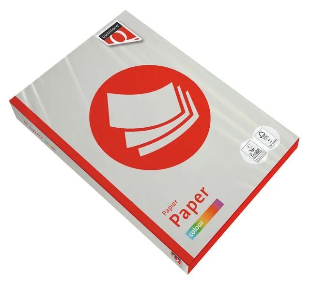 Kopieerpapier Quantore Colour A4 120gr grijs 250 vel-1