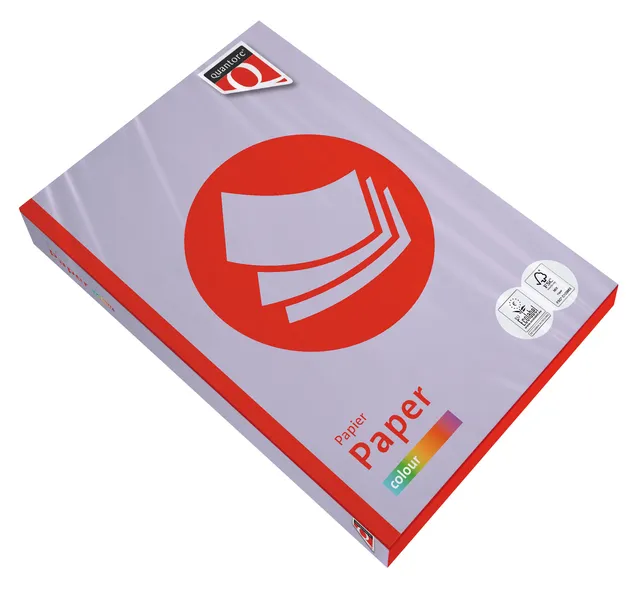 Kopieerpapier Quantore Colour A4 120gr lila 250 vel-1