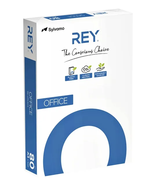Kopieerpapier Rey Office A4 80gr wit 500 vel-1