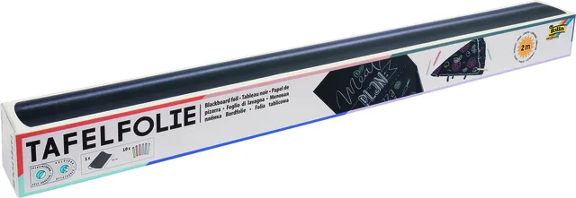 Krijtbord folie Folia 45x200cm inclusief 10 krijtjes zelfklevend verwijderbaar-4