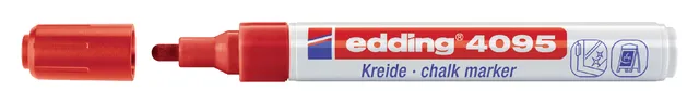 Krijtstift edding 4095 rond 2-3mm rood-1