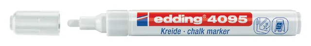 Krijtstift edding 4095 rond 2-3mm wit-1