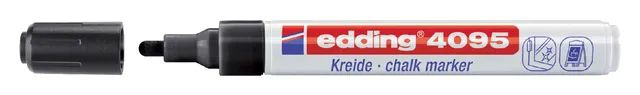 Krijtstift edding 4095 rond 2-3mm zwart-1
