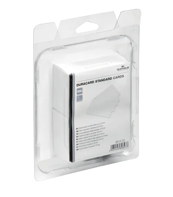 Kunststof kaarten Duracard 0