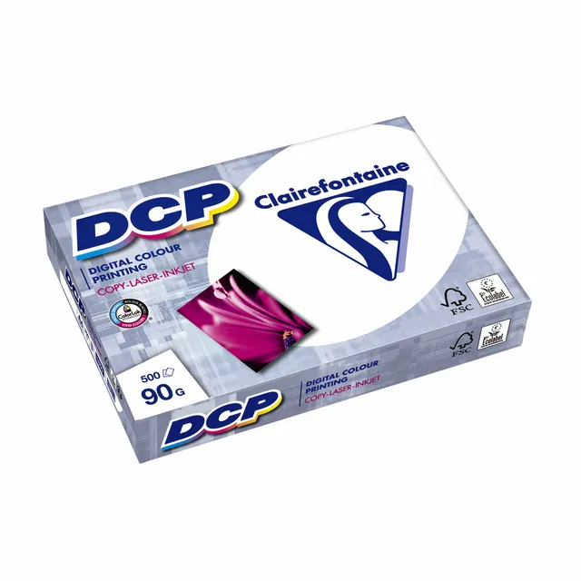 Laserpapier Clairefontaine DCP A4 90gr wit 500 vel-1