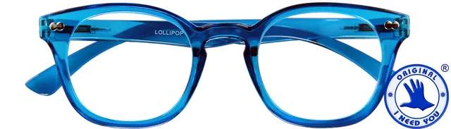 Leesbril I Need You +1.50 dpt Lollipop blauw-1