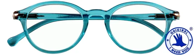 Leesbril I Need You +1.50 dpt Tropic turquoise-1