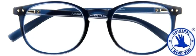 Leesbril I Need You +3.00 dpt Junior blauw-1