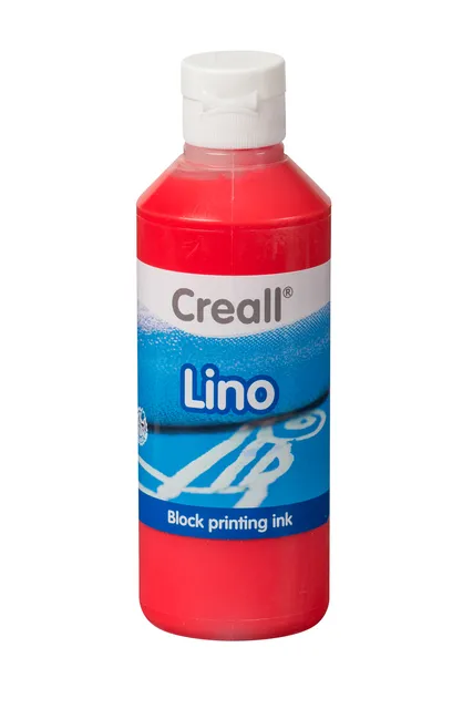 Linoleumverf Creall Lino lichtrood 250ml-1
