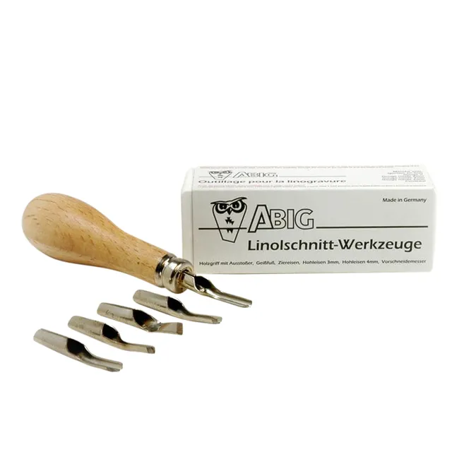 Linoset Abig 5 stuks + houder-1