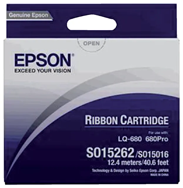 Lint Epson S015262 voor LQ-670 nylon zwart-1