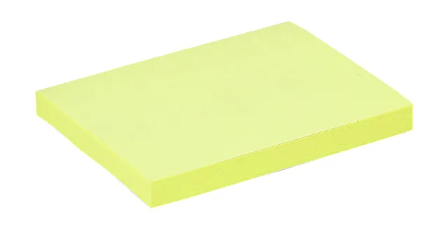 Memoblok Quantore 76x101mm geel 100 vel-1
