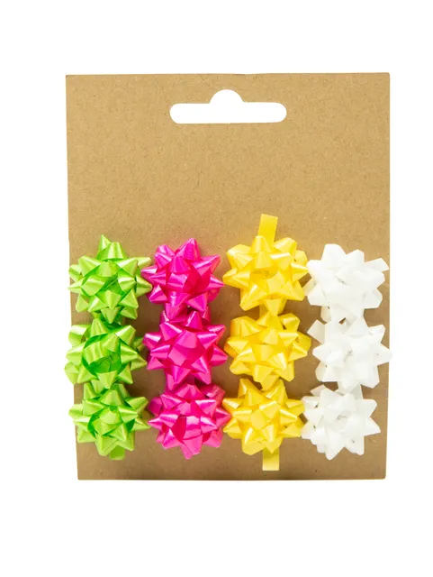 Mini strikken groen/roze/geel/wit 12 stuks-1