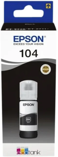 Navulinkt Epson 104 T00P140 zwart-1