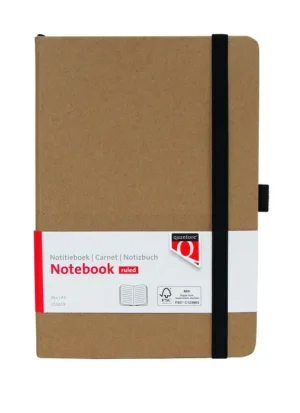 Notitieboek Quantore A5 lijn 192blz 80gr kraft-1