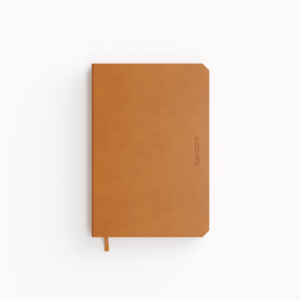 Notitieboek de KEMPEN Atlas 110x160mm blanco 160 pagina's 90gr bruin-1