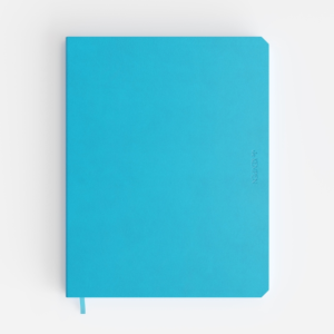 Notitieboek de KEMPEN Limitless 171x220mm blanco 192 pagina's 90gr felblauw-1