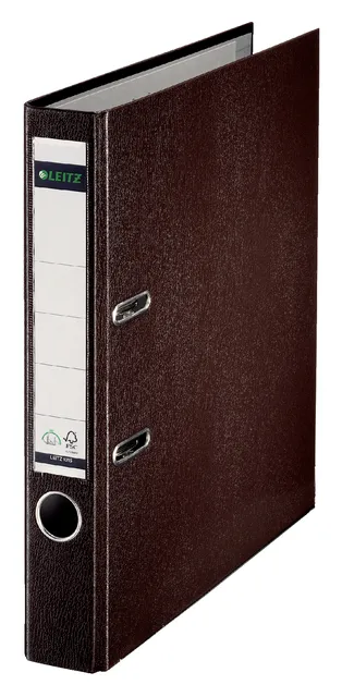 Ordner Leitz 1015 180° 52mm PP A4 bruin-1
