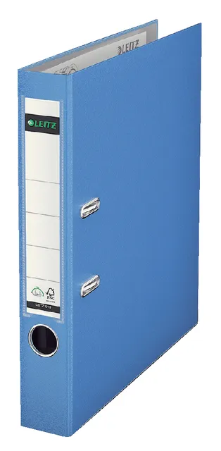 Ordner Leitz 1015 180° 52mm PP A4 lichtblauw-5